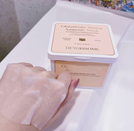 グルタチオントーンアップサンセラム/DEWASSOME/日焼け止めクリームを使ったクチコミ(6枚目)