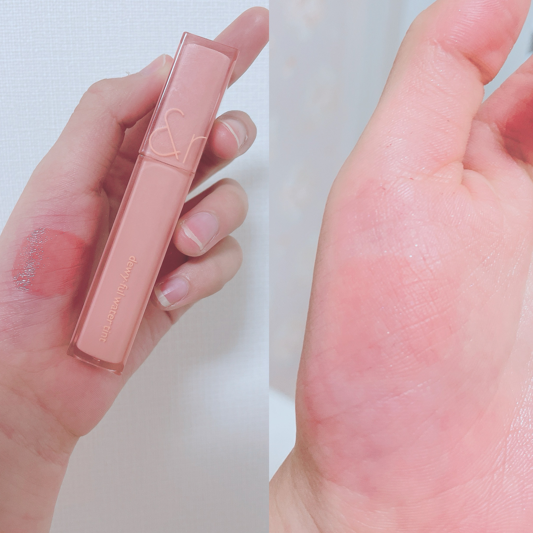 デュイフルウォーターティント/rom&nd/リップティントを使ったクチコミ（2枚目）