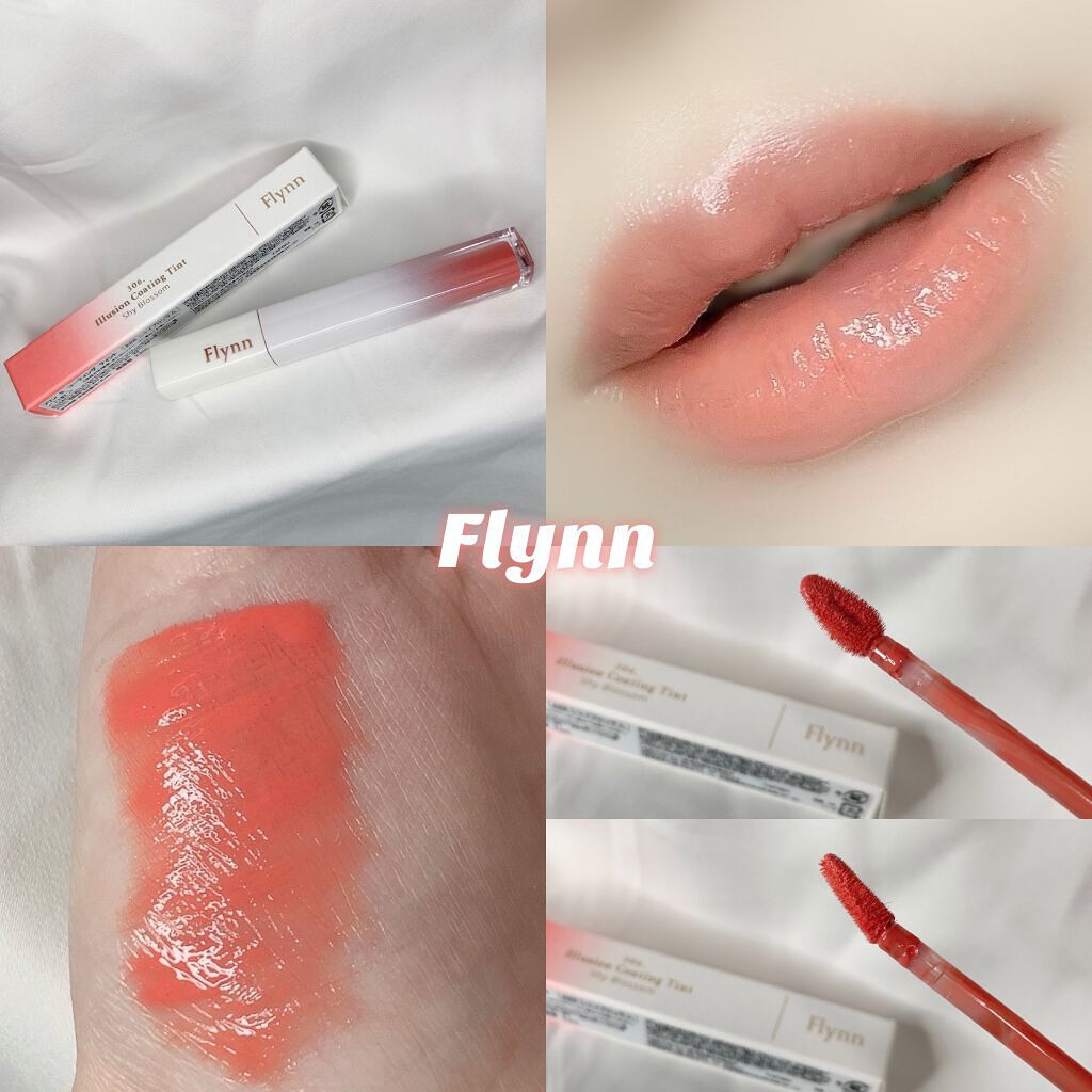 イリュージョンコーティングティント 306 SHY BLOSSOM/Flynn/リップティントを使ったクチコミ（1枚目）