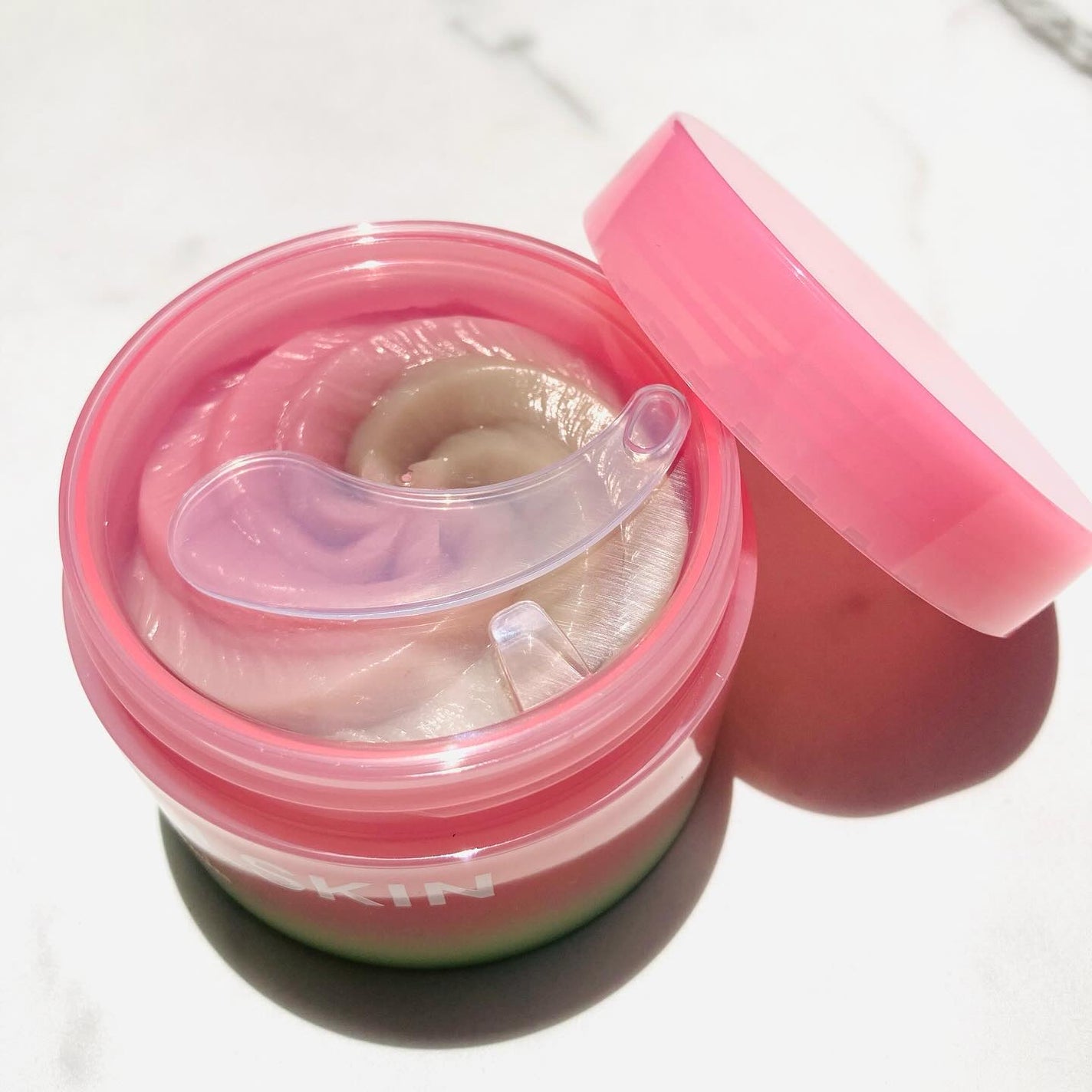 ピンクアロエメレンゲクレンザー/APRILSKIN/その他洗顔料を使ったクチコミ(2枚目)