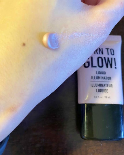 ボーン トゥー グロー リキッド イルミネーター/NYX Professional Makeup/ジェル・クリームチークを使ったクチコミ(2枚目)