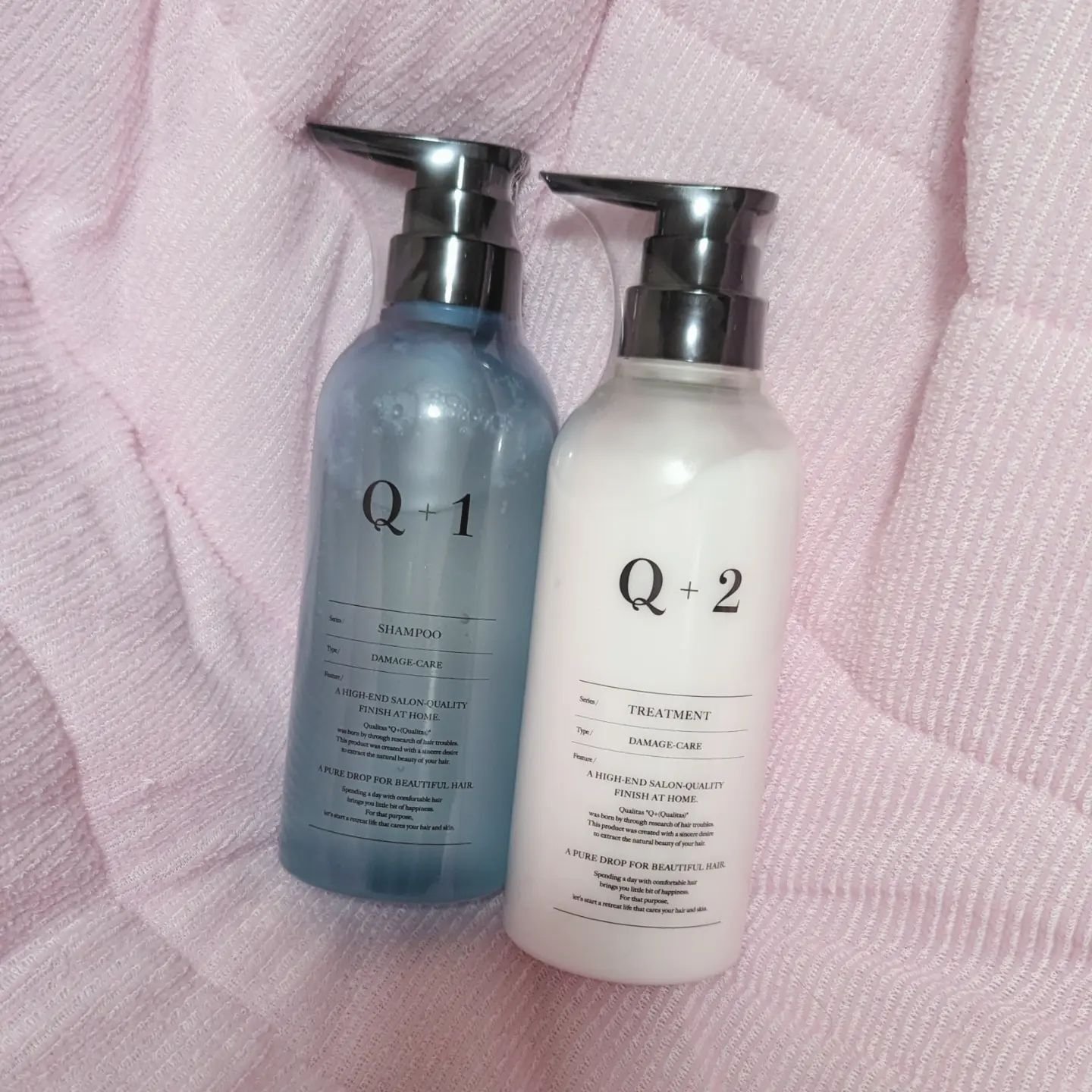 ダメージケアシャンプー/トリートメント　/クオリタス/サロンシャンプーを使ったクチコミ（1枚目）