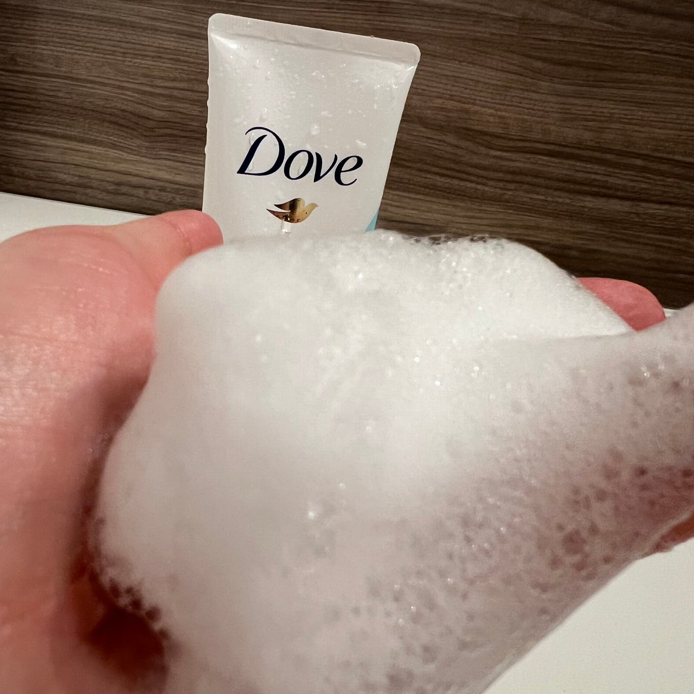 センシティブマイルド洗顔料/ダヴ/洗顔フォームを使ったクチコミ(2枚目)