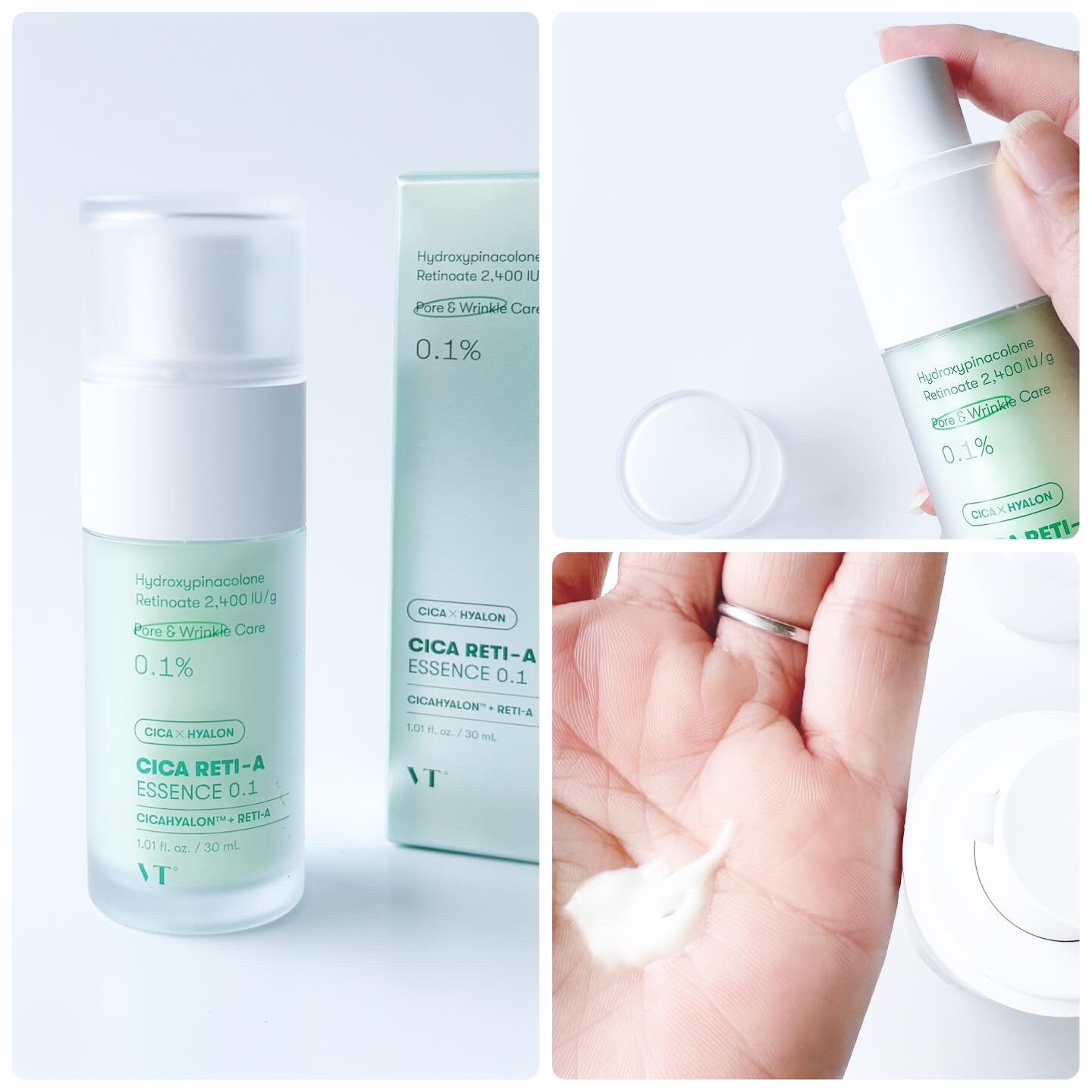 シカレチA エッセンス0.1/VT/美容液を使ったクチコミ（3枚目）