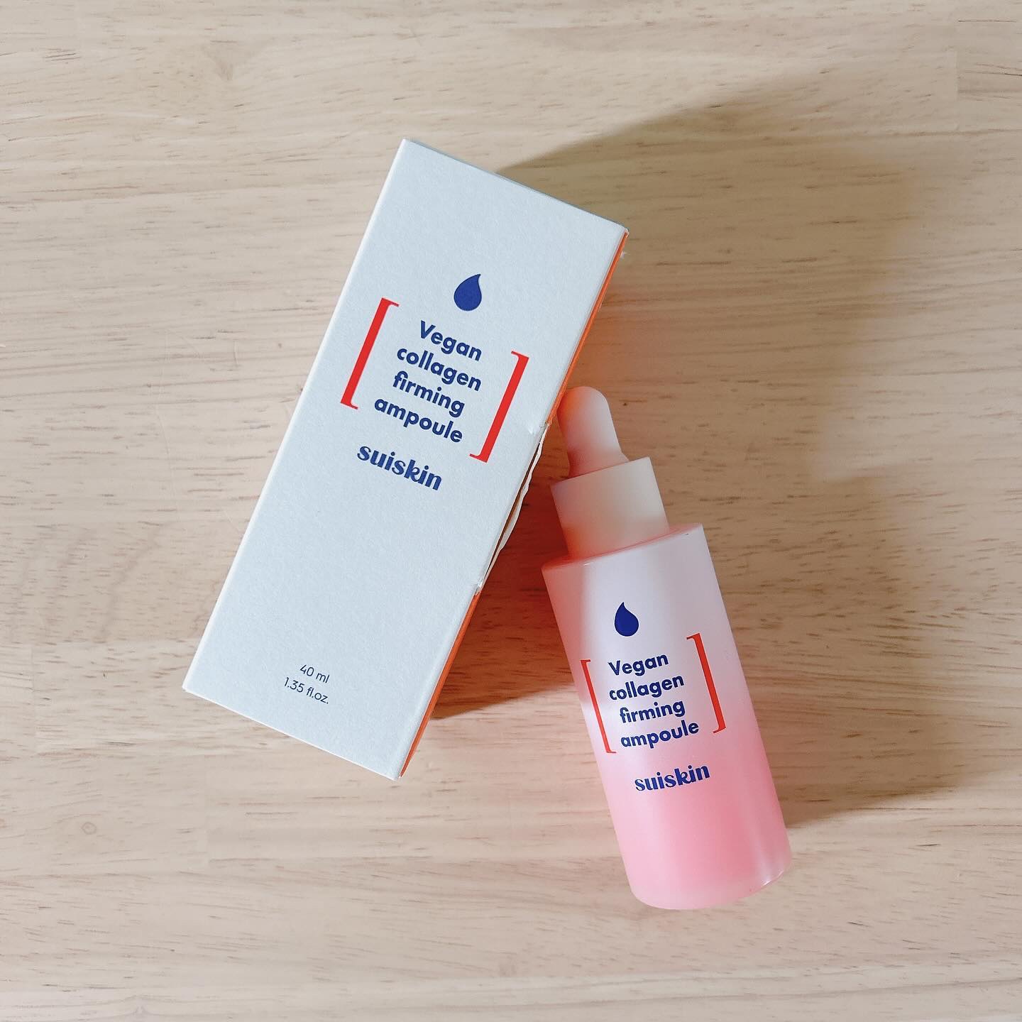 Vegan collagen firming ampoule/suiskin/美容液を使ったクチコミ（1枚目）