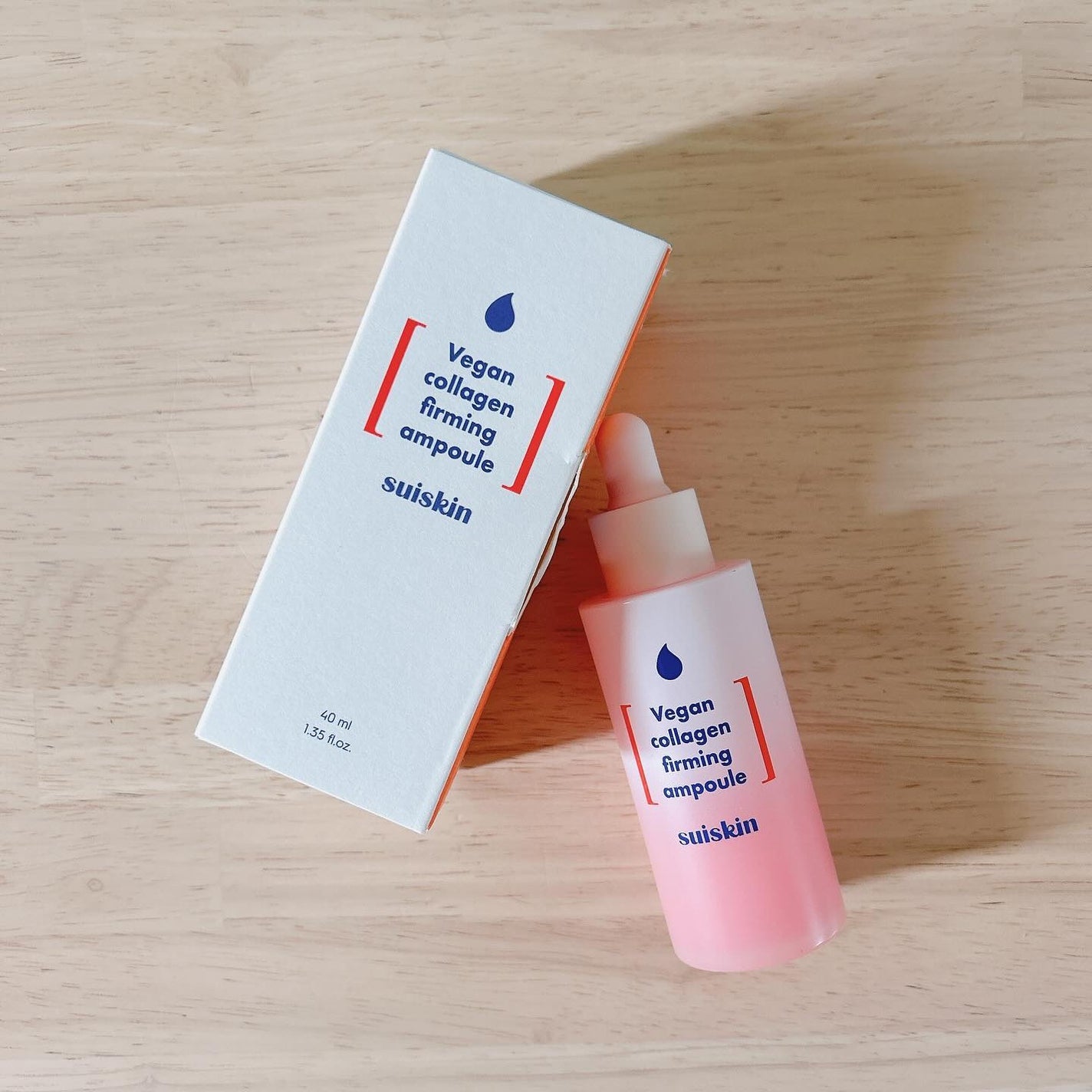 Vegan collagen firming ampoule/suiskin/美容液を使ったクチコミ(1枚目)