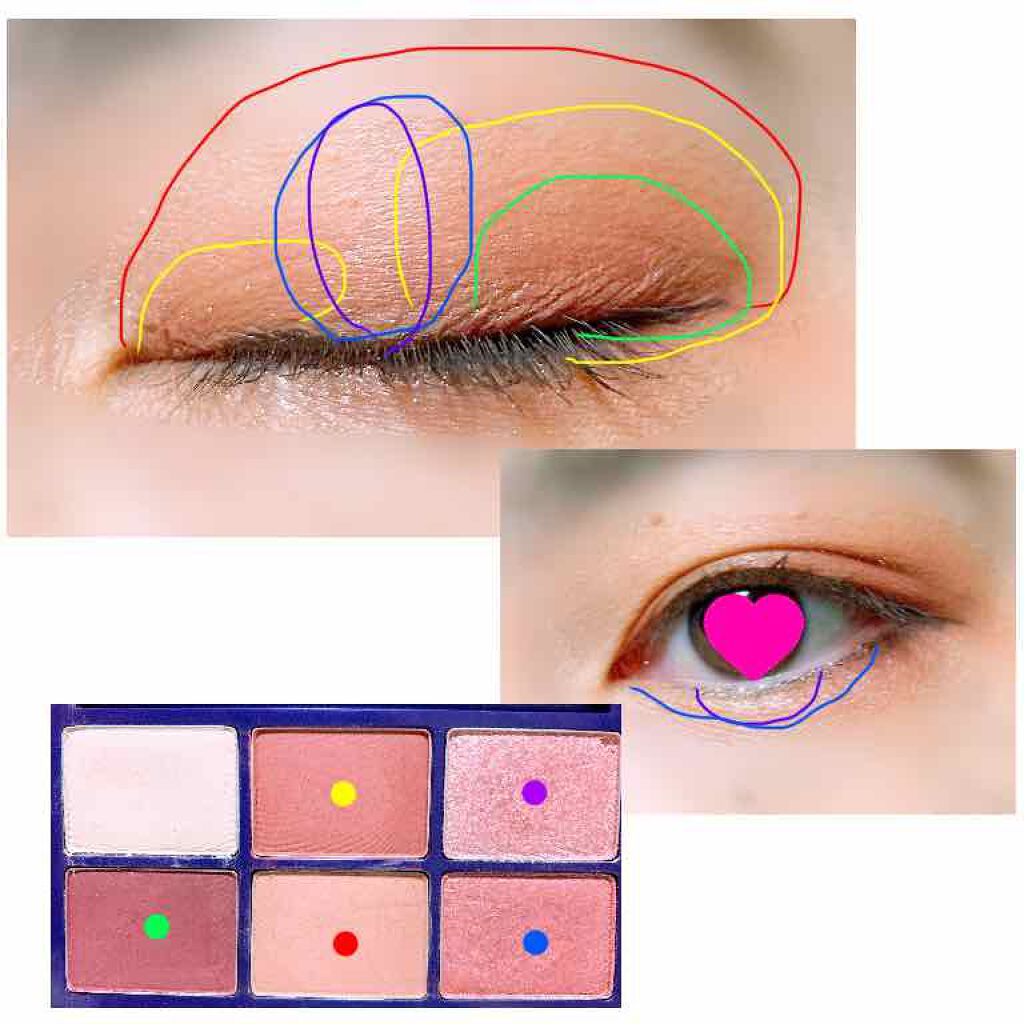 Super Tempting Eye Palette/VT/アイシャドウパレットを使ったクチコミ（2枚目）