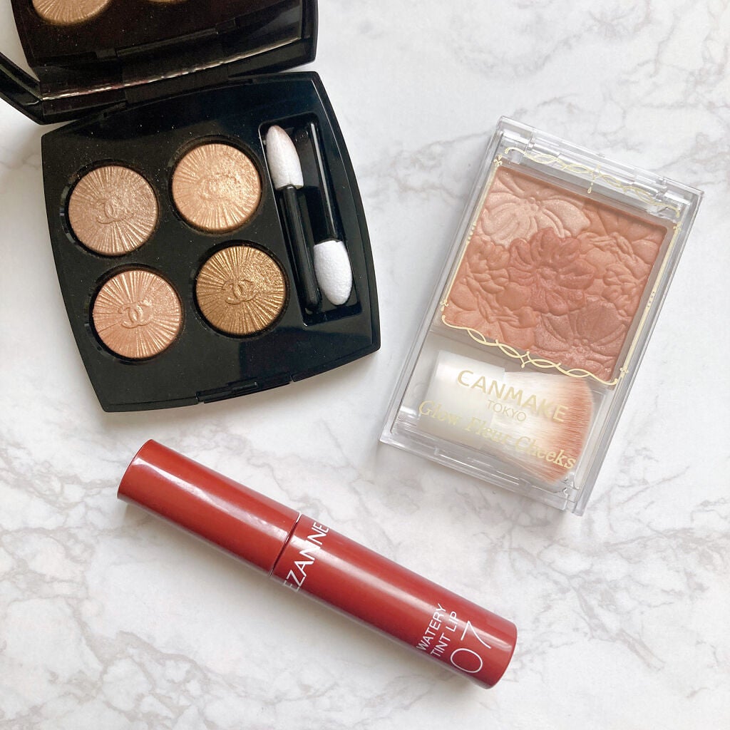 グロウフルールチークス/キャンメイク/パウダーチークを使ったクチコミ(1枚目)