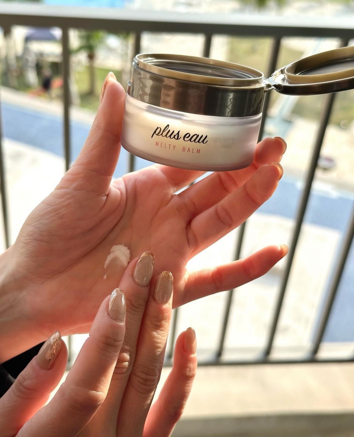 プリュスオー メルティバーム/plus eau/ヘアバームを使ったクチコミ（2枚目）