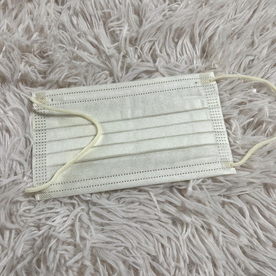 ほんのりオフホワイト/セリア/マスクを使ったクチコミ(2枚目)