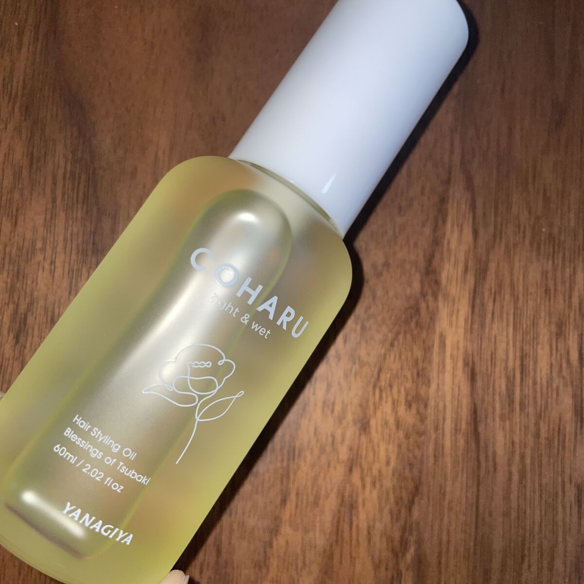 スタイリングオイル<タイト＆ウェット>/COHARU/ヘアオイルを使ったクチコミ（2枚目）