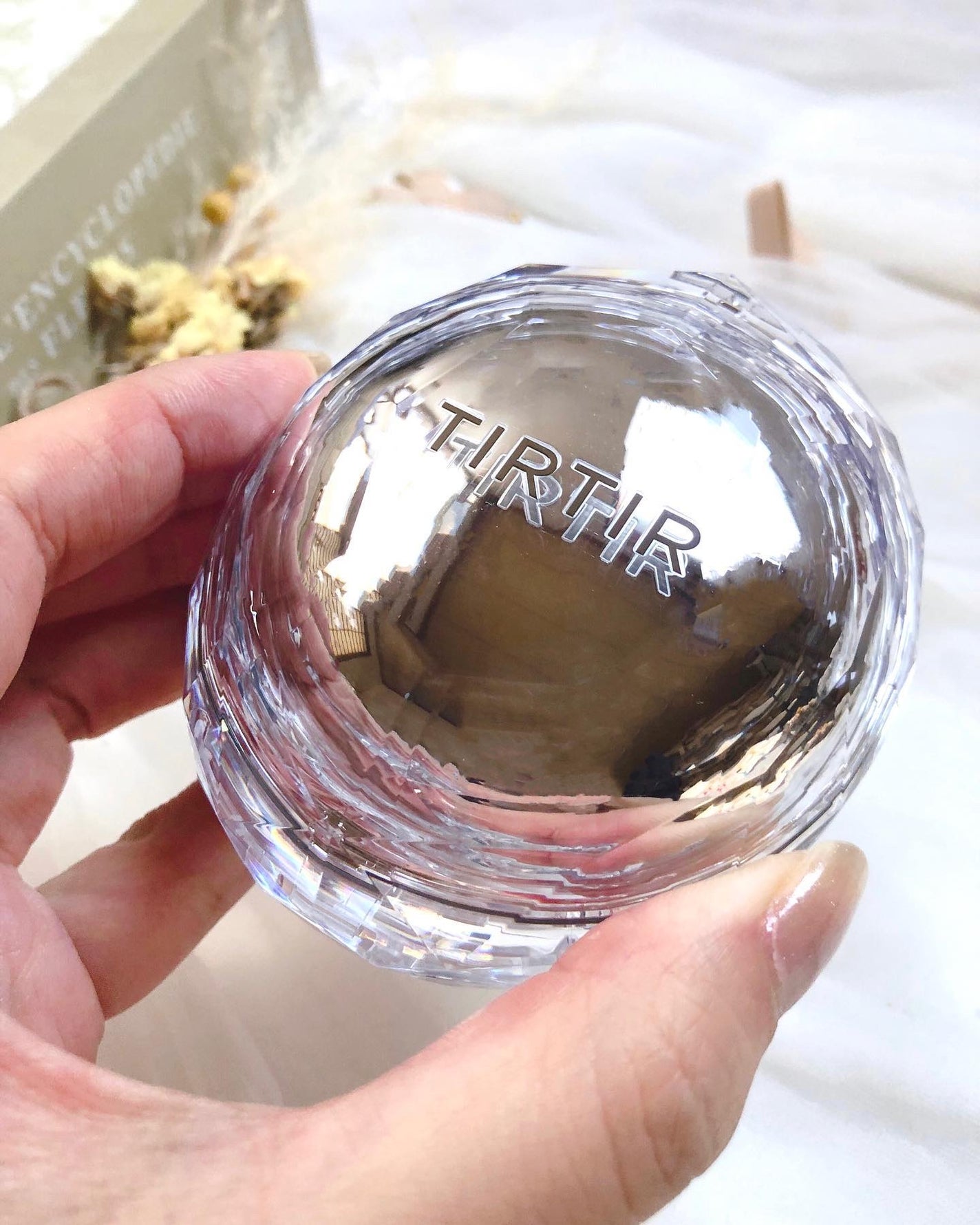 マスクフィット クリスタルメッシュクッション/TIRTIR(ティルティル)/クッションファンデーションを使ったクチコミ(1枚目)