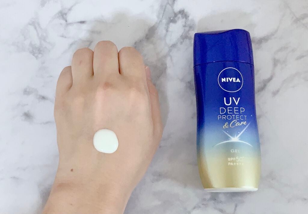 ニベアUV ディープ プロテクト&ケア ジェル/ニベア/日焼け止めジェルを使ったクチコミ(5枚目)