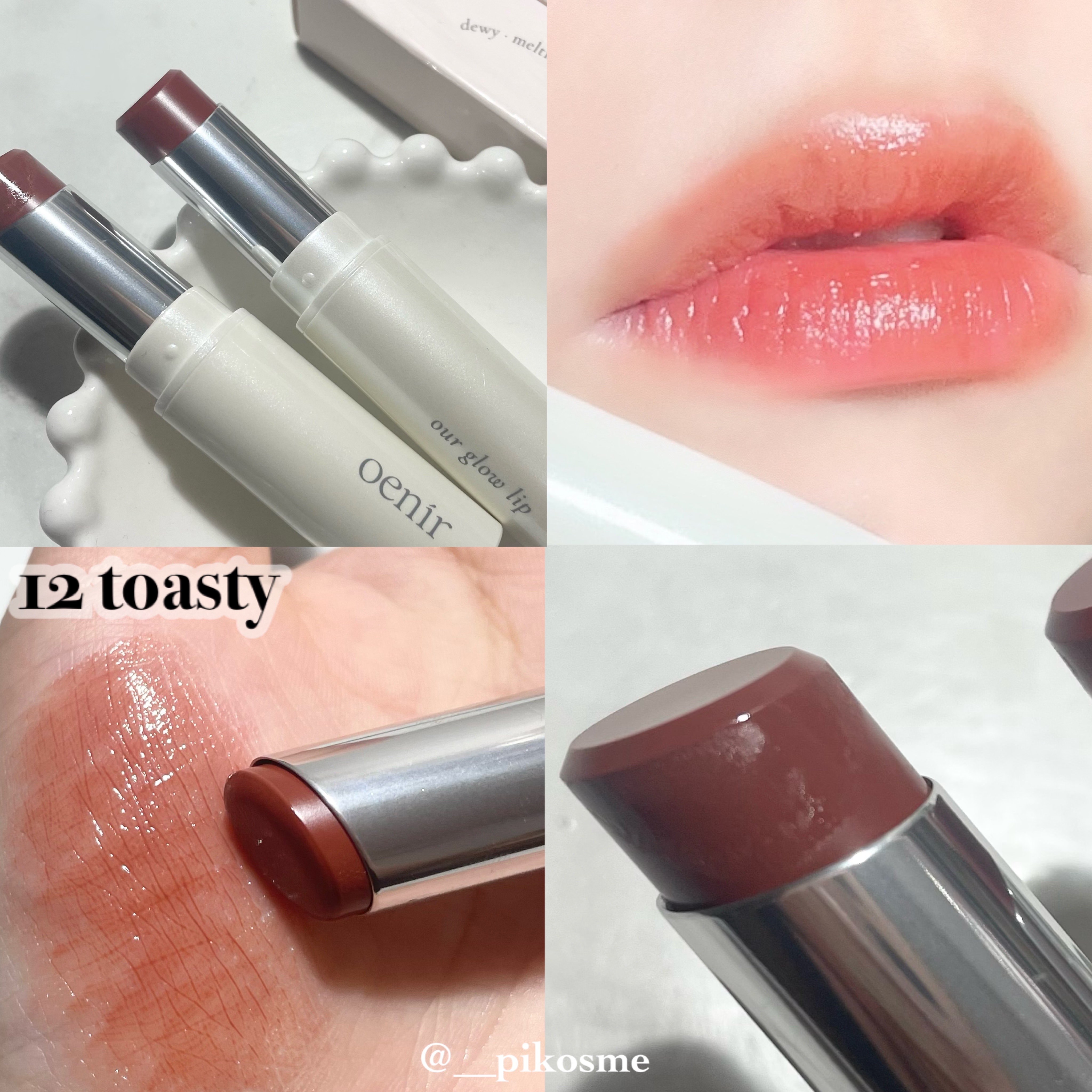 アワーグロウリップ/oenir/口紅を使ったクチコミ（3枚目）