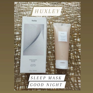 Huxley スリープマスク；グッドナイトのクチコミ「ハクスリー 
●SLEEP MASK GOOD NIGHT 120g

やや高級ブランドのハク.....」（1枚目）