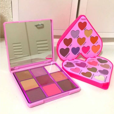 I Heart Revolution Heartbeats Eyeshadow Palette/MAKEUP REVOLUTION/アイシャドウパレットを使ったクチコミ（3枚目）