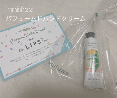 チェジュライフ パフュームド ハンドクリーム N/innisfree/ハンドクリームを使ったクチコミ（1枚目）