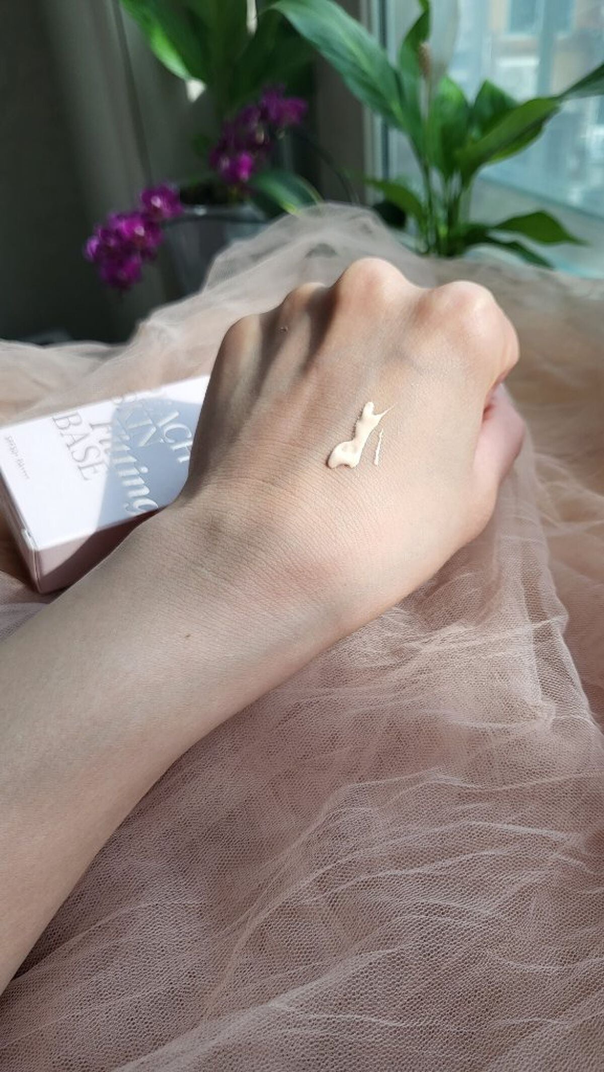 ピーチスキンフィッティングベース オールニュー SPF50 PA++++/espoir/化粧下地を使ったクチコミ(3枚目)