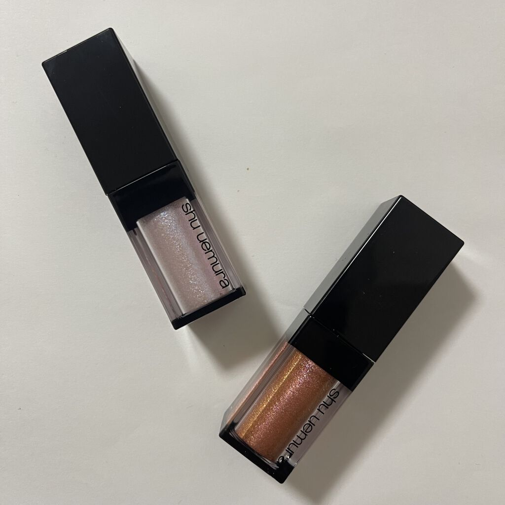 アイ フォイル コーラル グロー/shu uemura/リキッドアイシャドウを使ったクチコミ（2枚目）