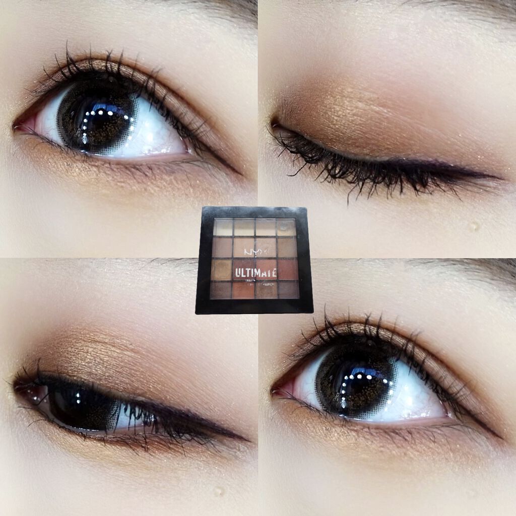 UT シャドウ パレット/NYX Professional Makeup/アイシャドウパレットを使ったクチコミ（1枚目）