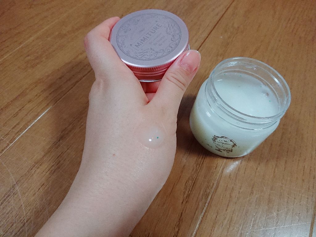 ミミチュール すっぴんカプセルインクリーム/クラブ/オールインワン化粧品を使ったクチコミ(2枚目)