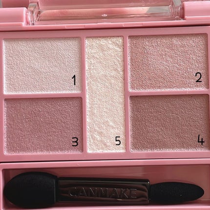 パーフェクトスタイリストアイズ/キャンメイク/アイシャドウパレットを使ったクチコミ(4枚目)