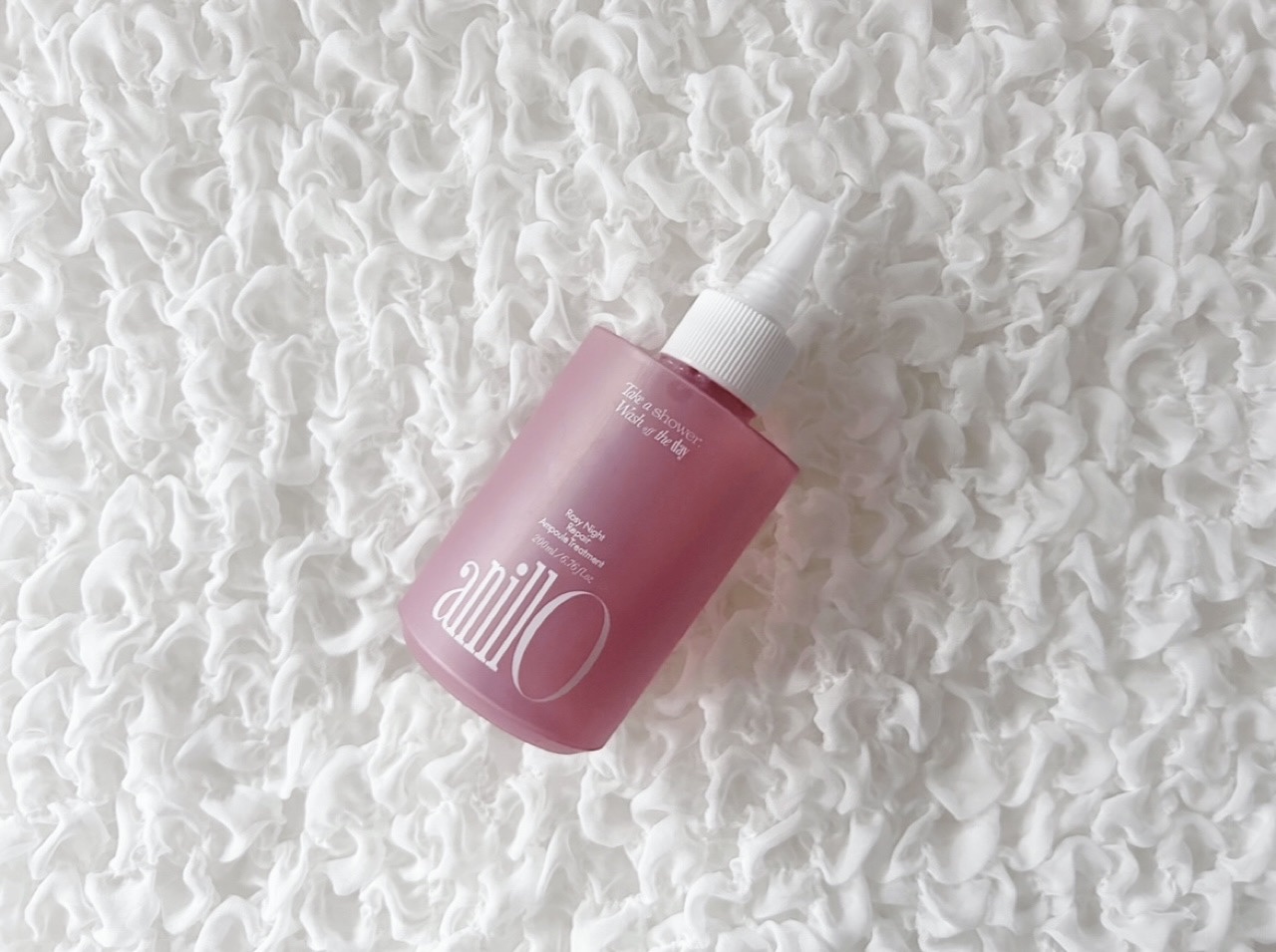 ロージーナイトリペアシャンプー/アンプルトリートメント トリートメント200ml/ANILLO/市販シャンプーを使ったクチコミ（1枚目）