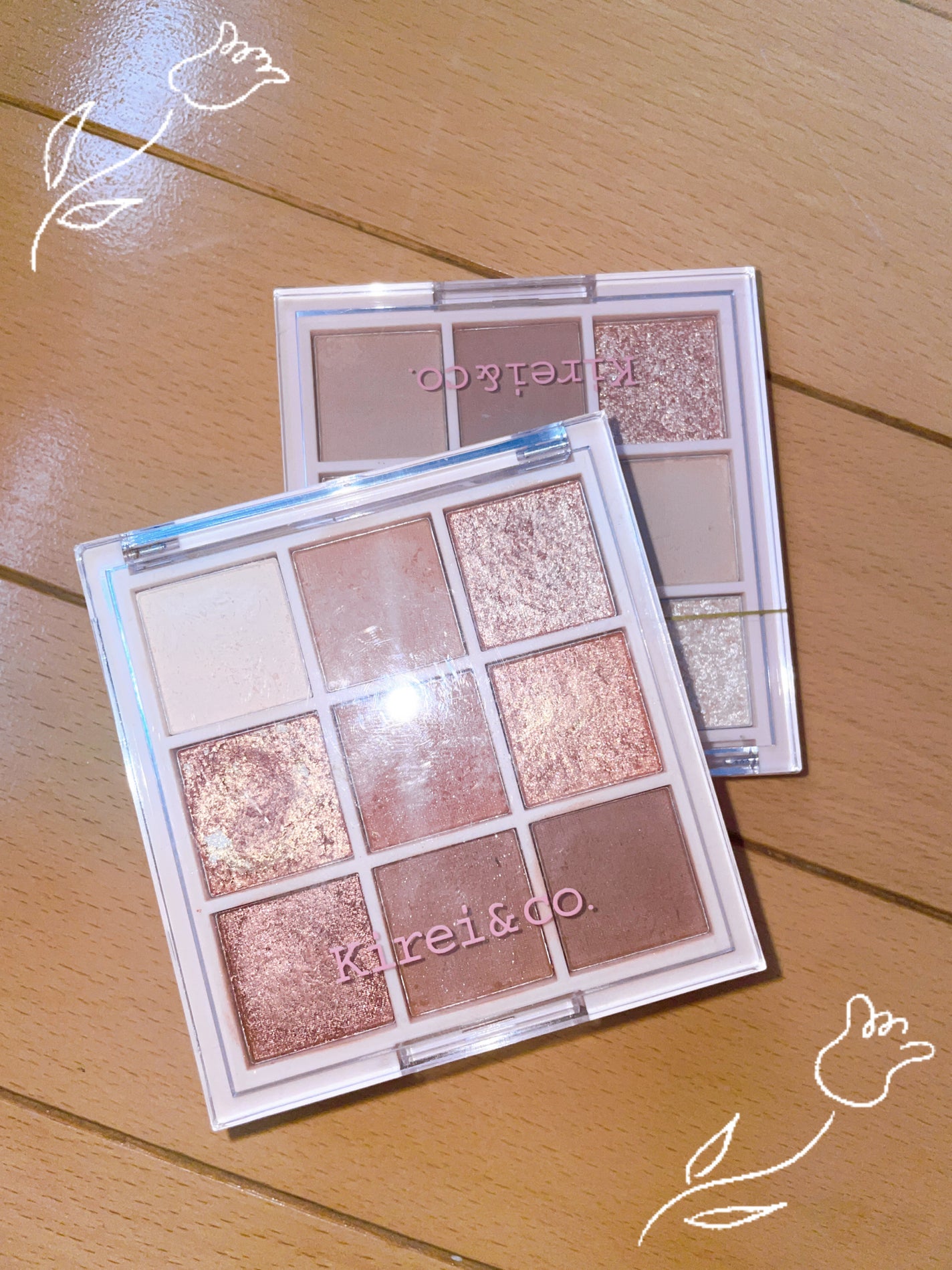 アイシャドウパレット/Kirei&co./アイシャドウパレットを使ったクチコミ(1枚目)