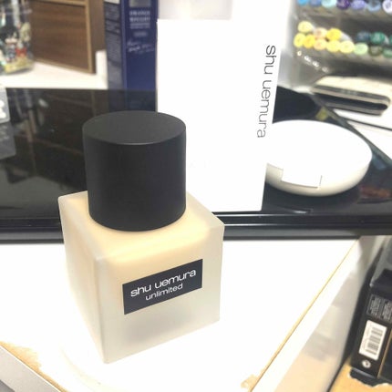 (旧)アンリミテッド ラスティング フルイド/shu uemura/リキッドファンデーションを使ったクチコミ(1枚目)