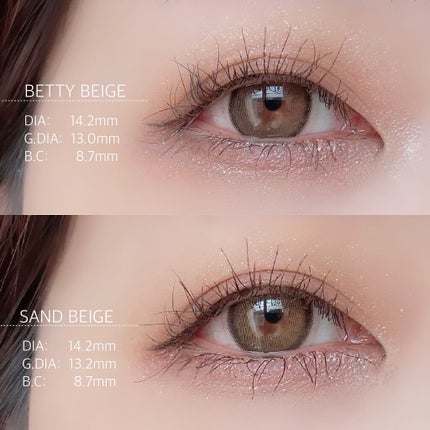 ベティーシリーズ/LENSSIS/カラーコンタクトレンズを使ったクチコミ(6枚目)