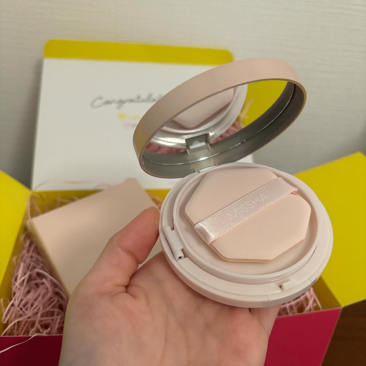 ミシャ M スキンフェイクバーム/MISSHA/クリーム・エマルジョンファンデーションを使ったクチコミ(2枚目)