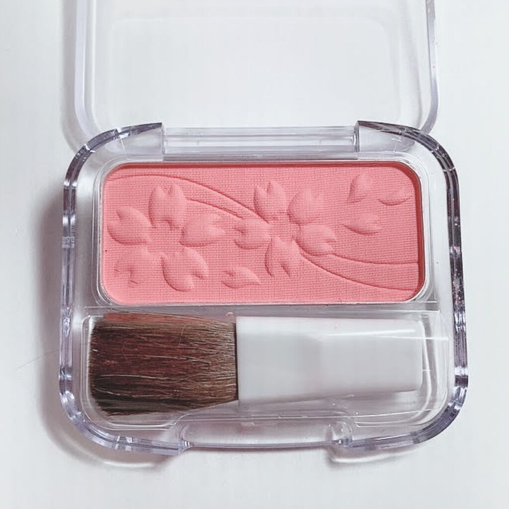 ナチュラル チークN 101 ホットピンク/CEZANNE/パウダーチークを使ったクチコミ（2枚目）