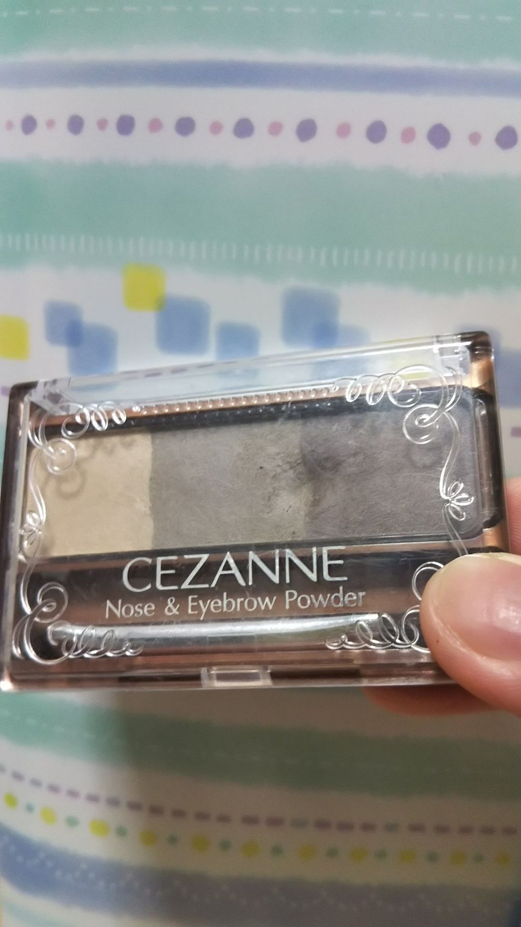 ノーズ&アイブロウパウダー/CEZANNE/パウダーアイブロウを使ったクチコミ(1枚目)