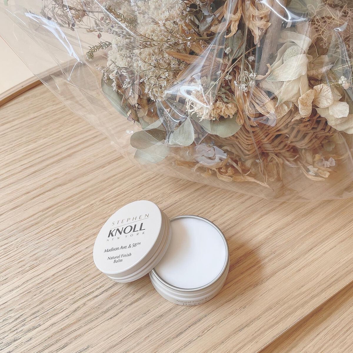 マディソン58 ナチュラルフィニッシュ バーム/スティーブンノル ニューヨーク/ヘアバームを使ったクチコミ（2枚目）