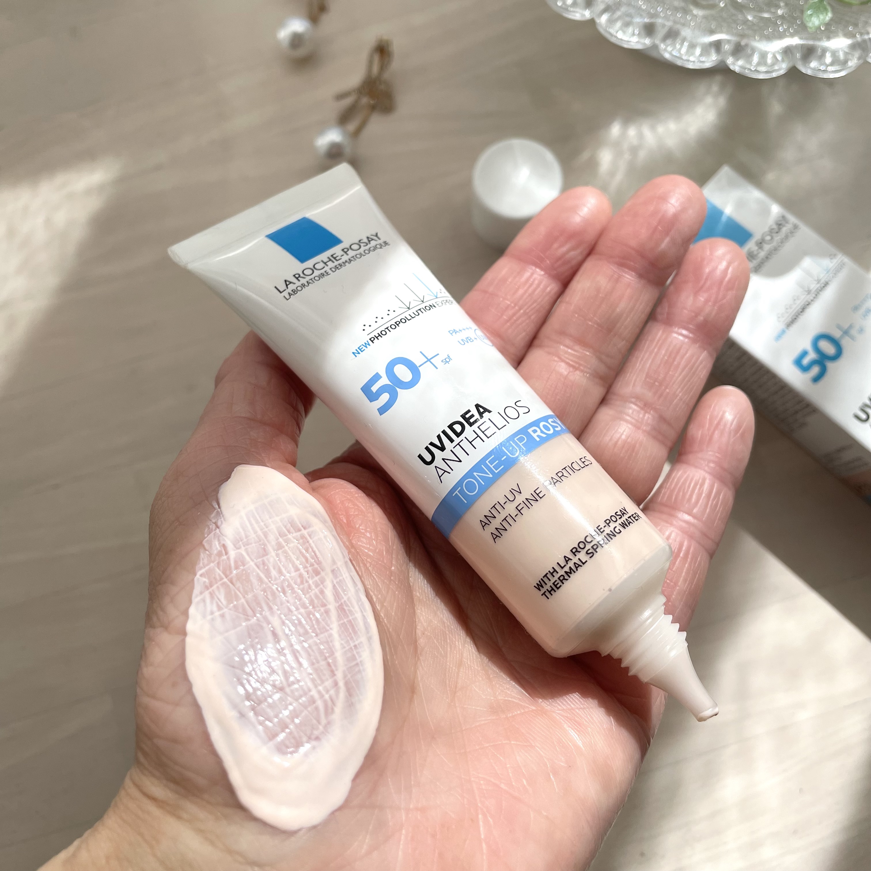 UVイデア XL プロテクショントーンアップ/ラ ロッシュ ポゼ/日焼け止めクリームを使ったクチコミ（2枚目）