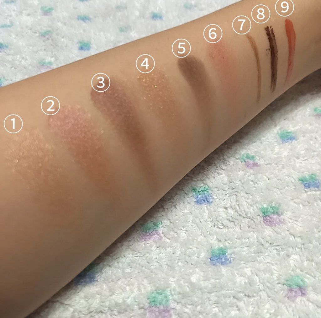 ミックスカラーチーク/CEZANNE/パウダーチークを使ったクチコミ（3枚目）