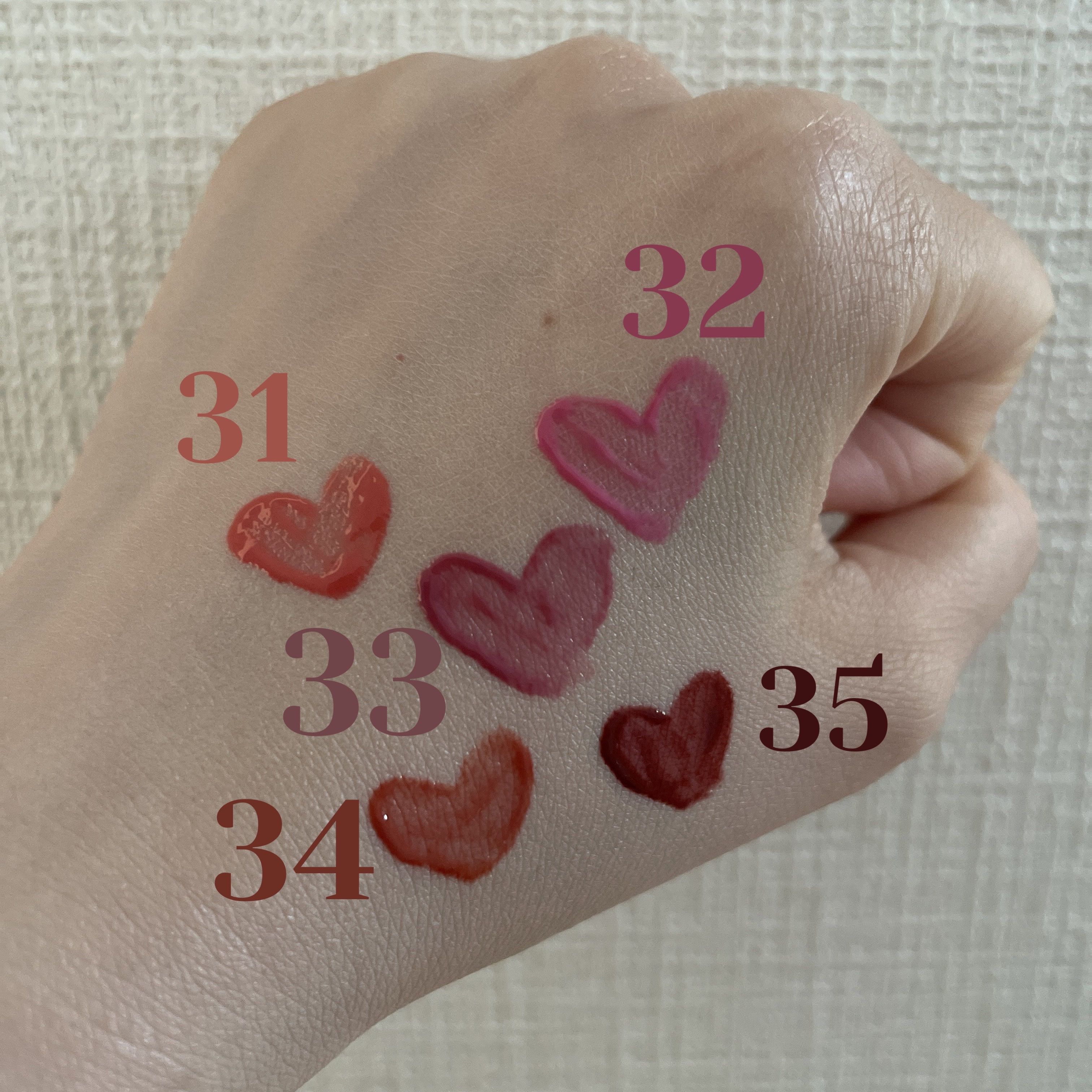 ジューシーラスティングティント/rom&nd/リップティントを使ったクチコミ（2枚目）