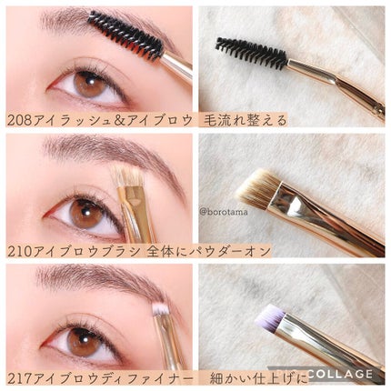 ノーズ&アイブロウパウダー/CEZANNE/パウダーアイブロウを使ったクチコミ(9枚目)