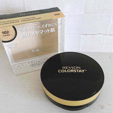 カラーステイ クッション ロングウェア ファンデーション/REVLON/クッションファンデーションを使ったクチコミ（1枚目）