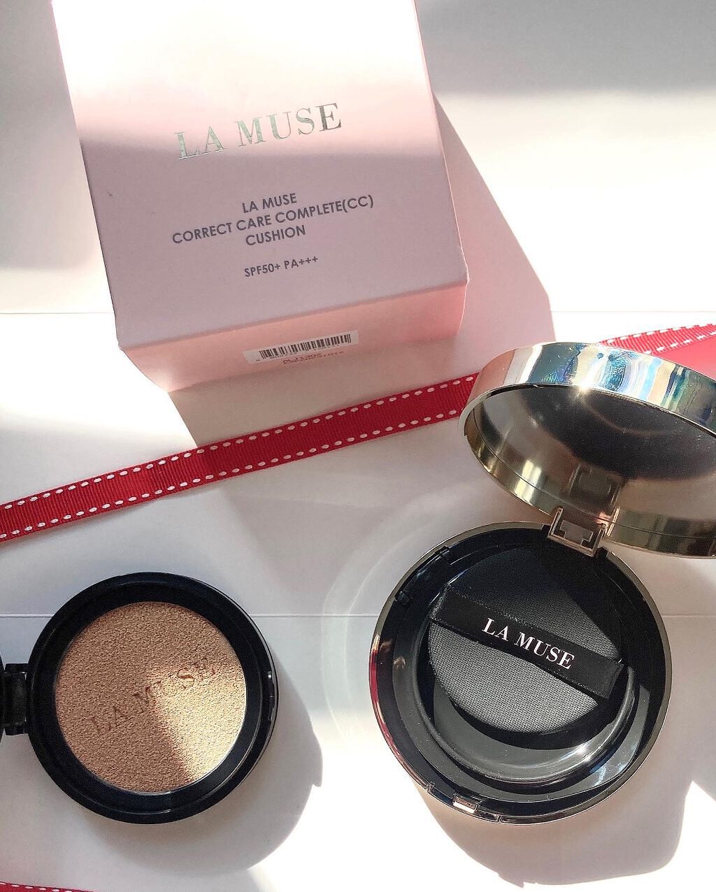 CORRECT CARE COMPLETE CC CUSHION/ラミューズ/クッションファンデーションを使ったクチコミ（2枚目）