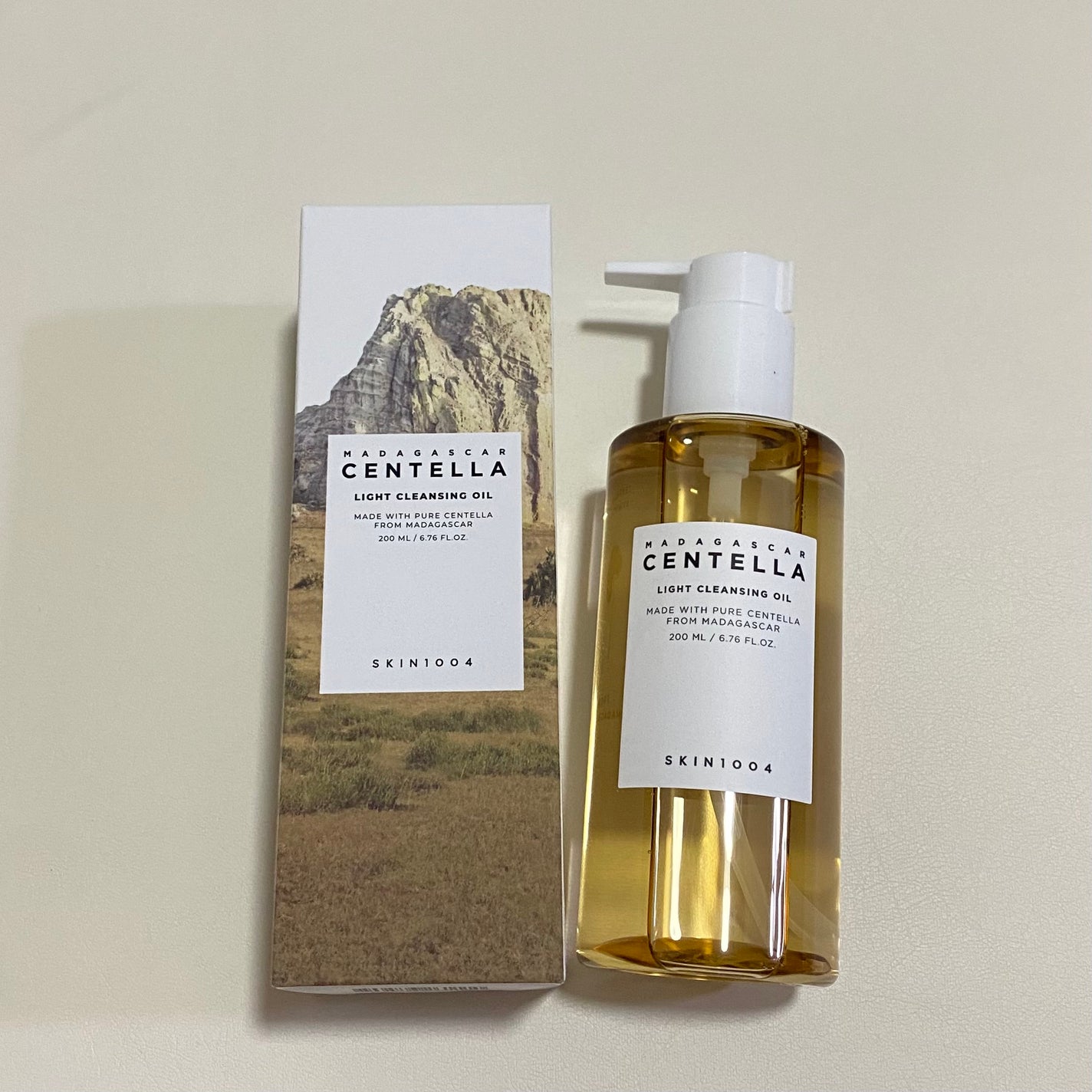 センテラ ライトクレンジングオイル/SKIN1004/オイルクレンジングを使ったクチコミ(1枚目)