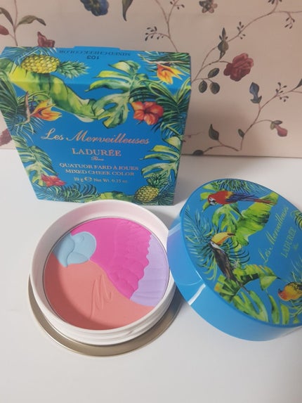 ミックスドチークカラー/レ・メルヴェイユーズ ラデュレ/パウダーチークを使ったクチコミ(1枚目)