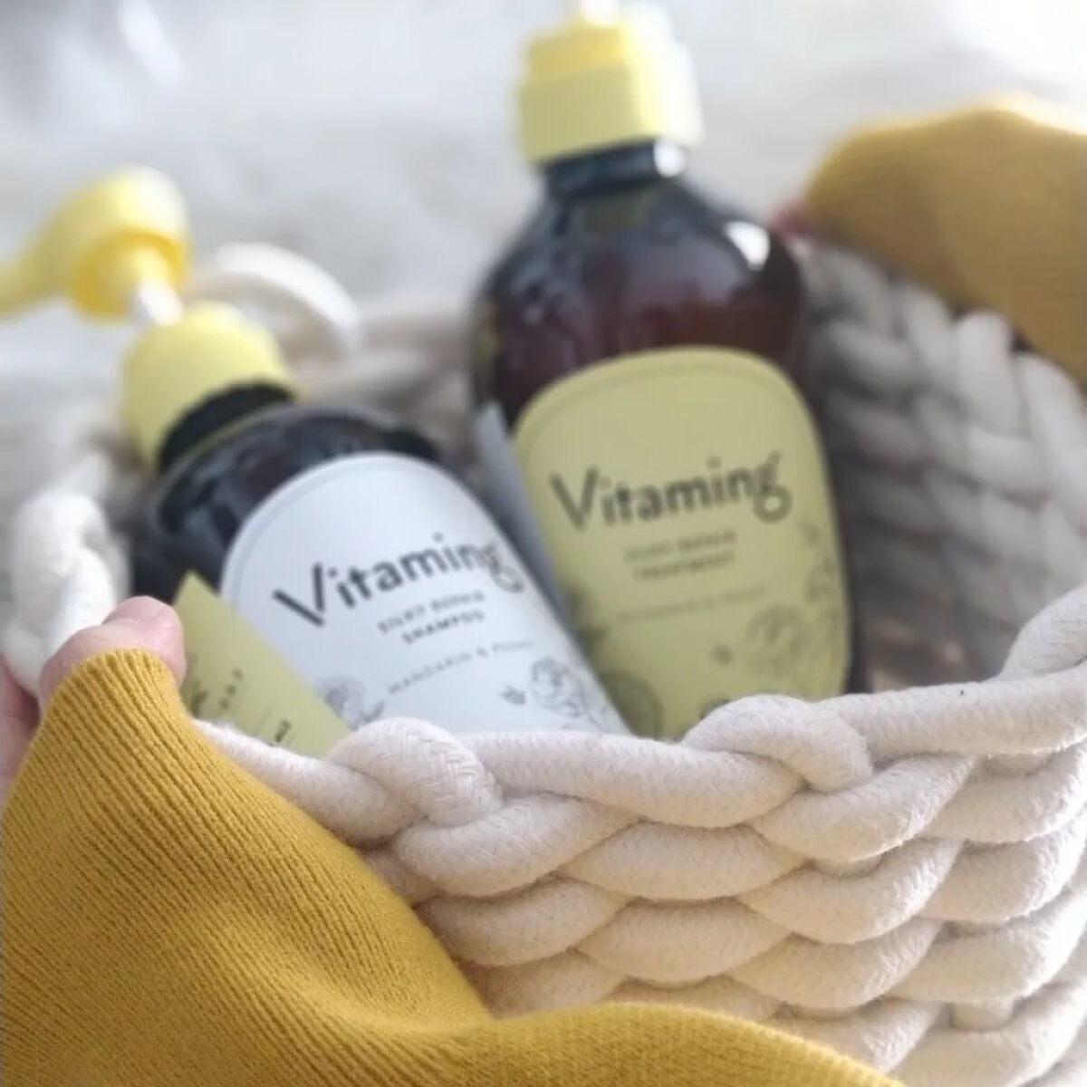 シルキーリペアシャンプー/トリートメント(マンダリン&ピオニーの香り)/Vitaming/市販シャンプーを使ったクチコミ(1枚目)