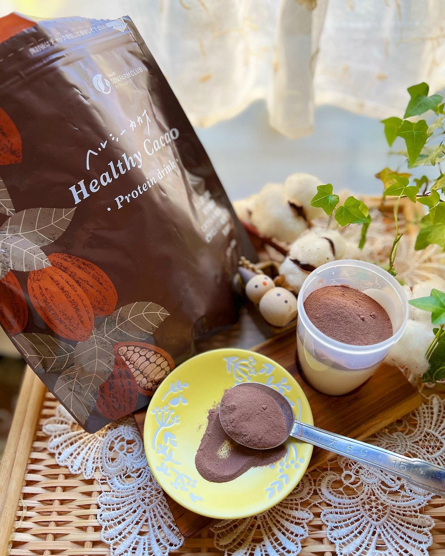 ヘルシーカカオ プロテインドリンク/ソヤファームクラブ/その他プロテインを使ったクチコミ(3枚目)