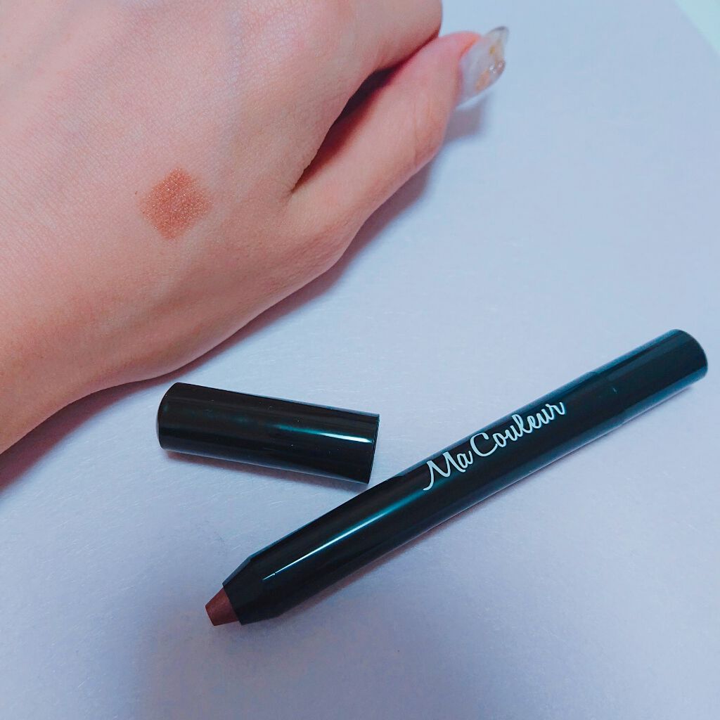 クレヨンアイシャドウ/マクレール/スティックアイシャドウを使ったクチコミ(2枚目)