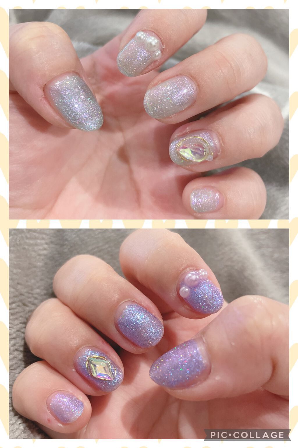 ジェルネイル（ライト対応）/セリア/ジェルネイルを使ったクチコミ（1枚目）