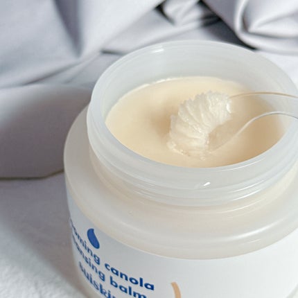 Blooming canola cleansing balm/suiskin/クレンジングバームを使ったクチコミ(3枚目)