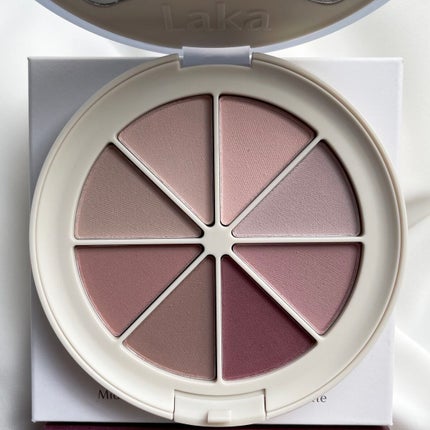 ミドルトーンアイシャドウコレクターパレット/Laka/アイシャドウパレットを使ったクチコミ(2枚目)