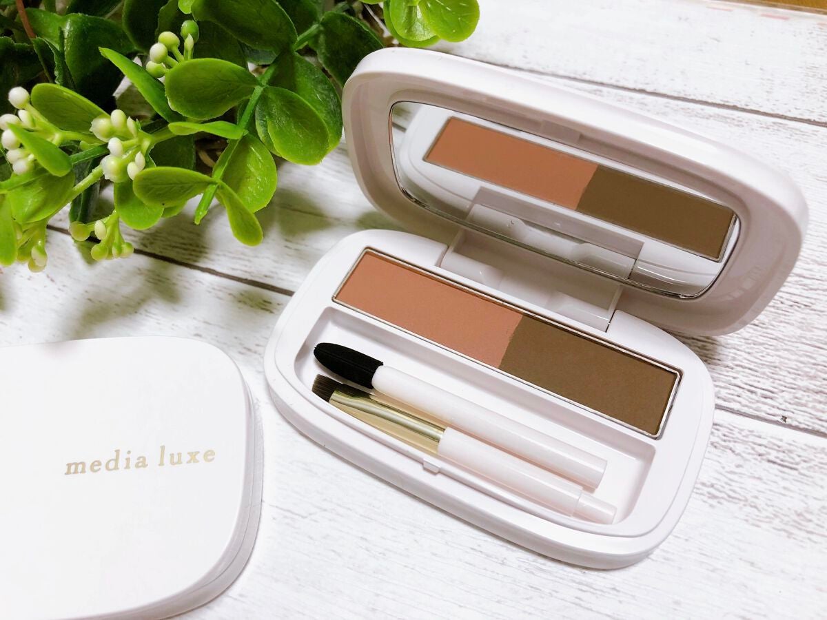 パウダーアイブロウ/media luxe/パウダーアイブロウを使ったクチコミ(5枚目)