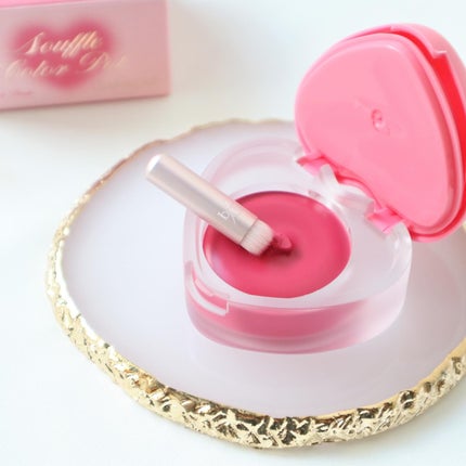 スフレカラーポット/dasique/口紅を使ったクチコミ(4枚目)